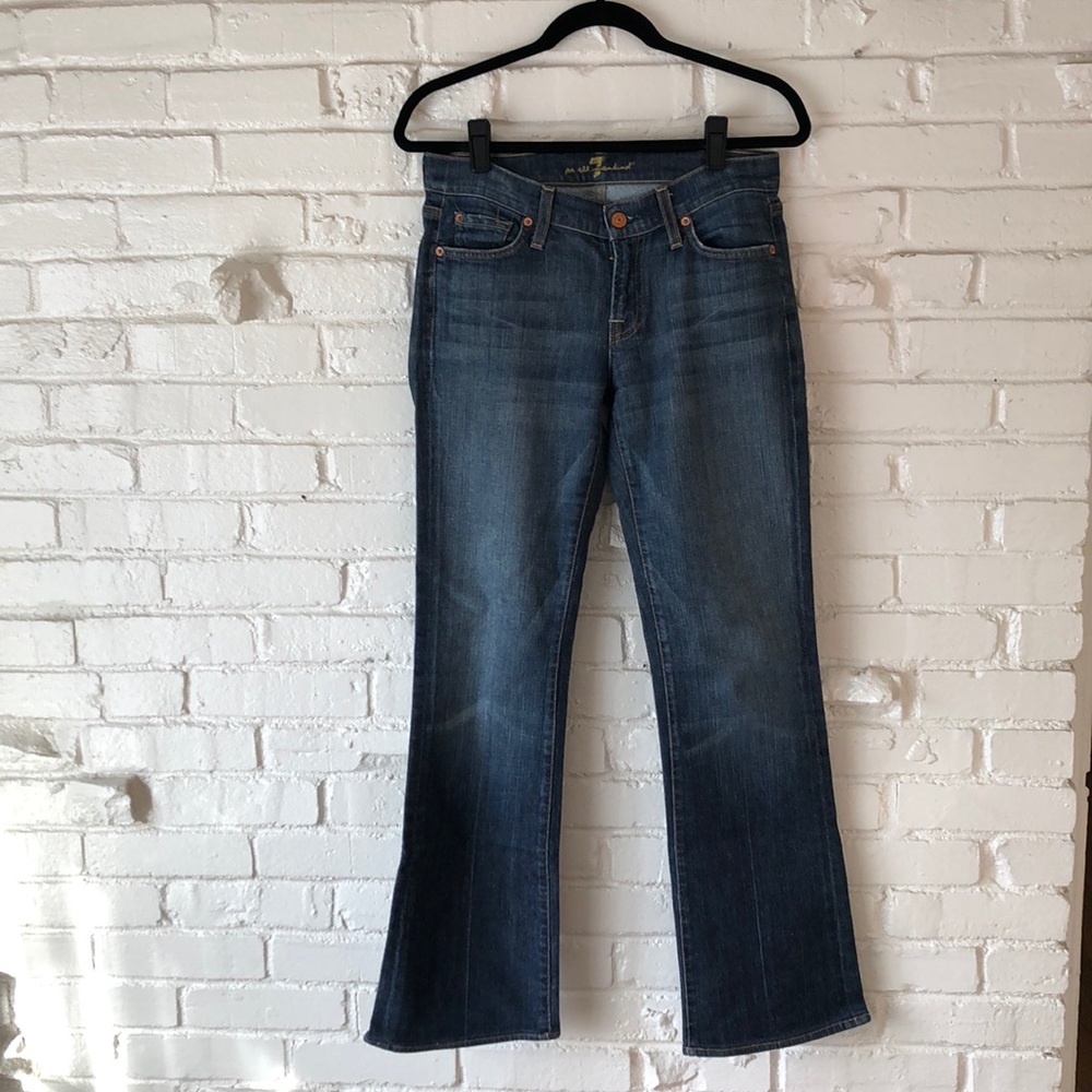 7 For All Mankind Bootcut Jeans - Picture 1 of 8